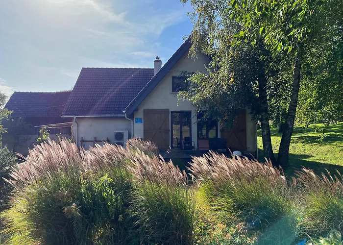 펜션 Klimatyczny Dom Kopaczowka Przytulna Miejscowka Z Kominkiem, Sauna I Ogrodem U Podnoza Gor Stolowych 라트코프